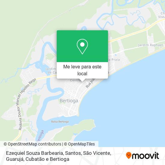 Ezequiel Souza Barbearia mapa