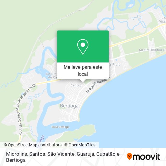 Microlins mapa