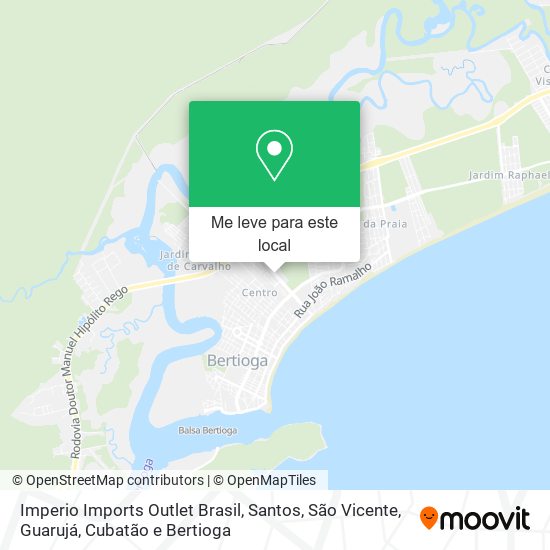 Imperio Imports Outlet Brasil mapa