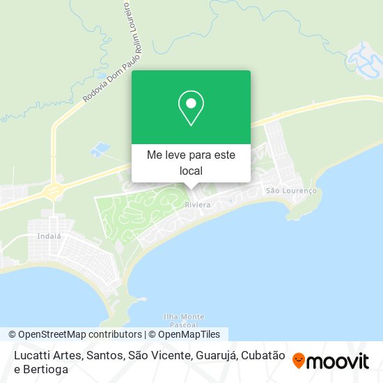 Lucatti Artes mapa