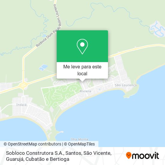 Sobloco Construtora S.A. mapa