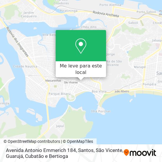 Avenida Antonio Emmerich 184 mapa