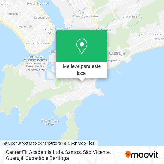 Center Fit Academia Ltda mapa