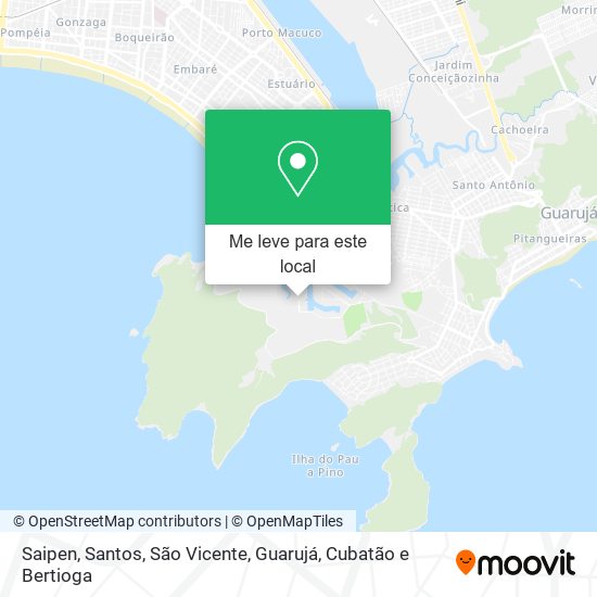 Saipen mapa