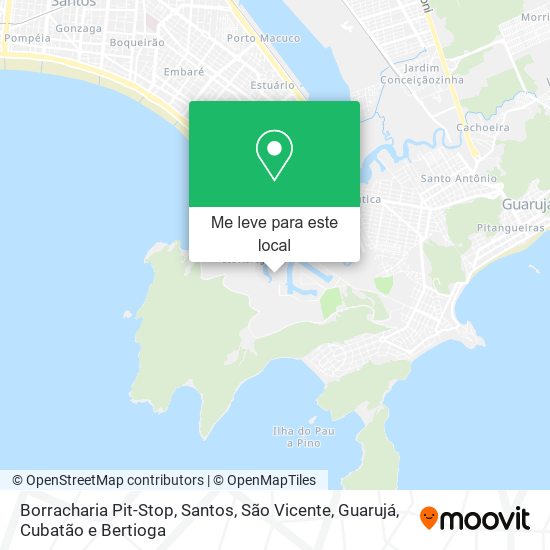 Borracharia Pit-Stop mapa