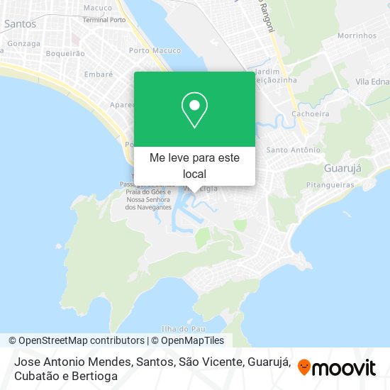 Jose Antonio Mendes mapa