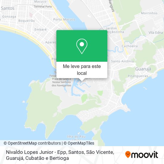 Nivaldo Lopes Junior - Epp mapa
