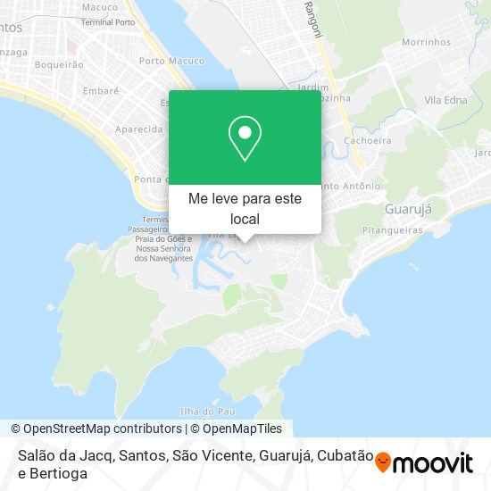 Salão da Jacq mapa