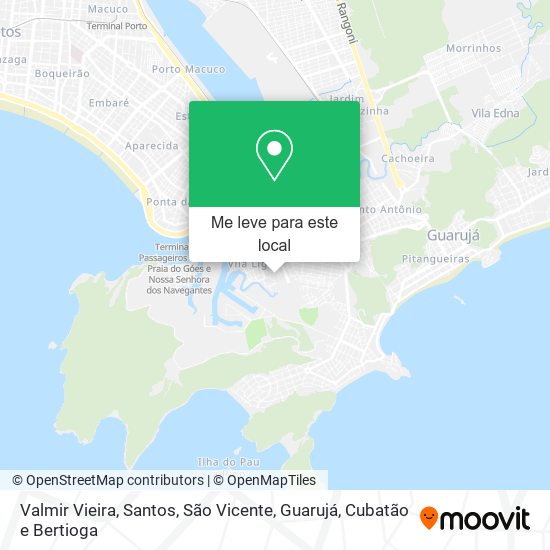 Valmir Vieira mapa