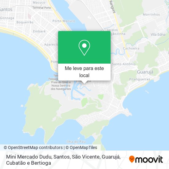 Mini Mercado Dudu mapa