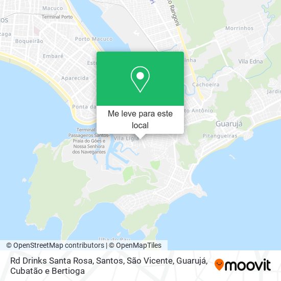 Rd Drinks Santa Rosa mapa