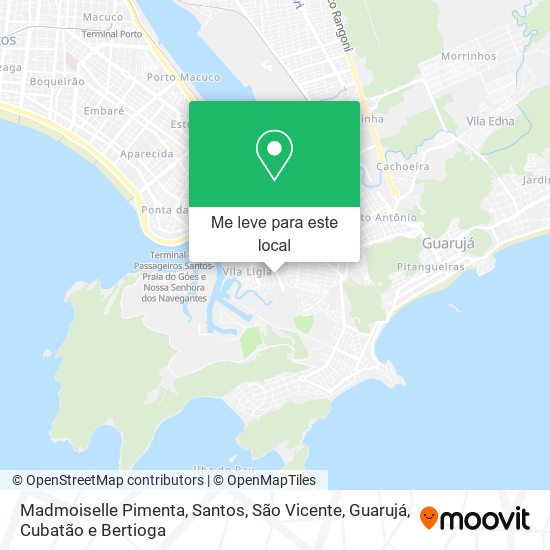 Madmoiselle Pimenta mapa