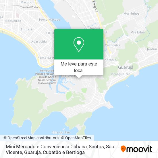 Mini Mercado e Conveniencia Cubana mapa