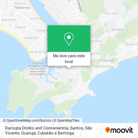 Daroupa Drinks and Conveniencia mapa