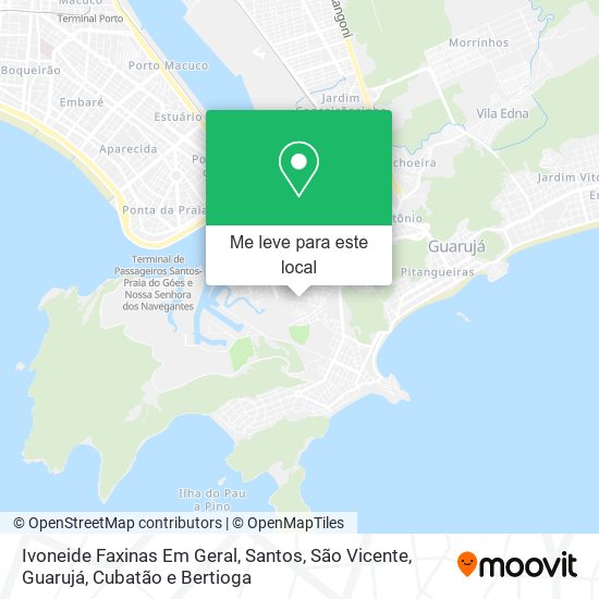 Ivoneide Faxinas Em Geral mapa
