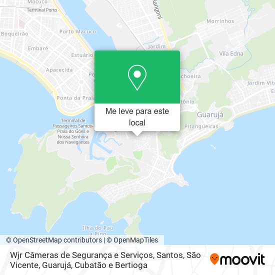Wjr Câmeras de Segurança e Serviços mapa