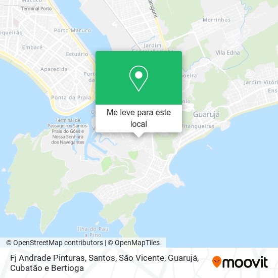 Fj Andrade Pinturas mapa