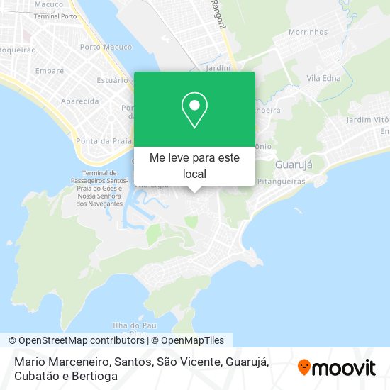Mario Marceneiro mapa