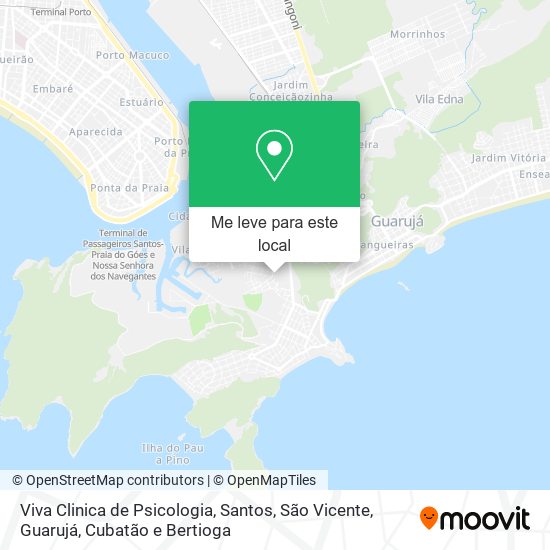 Viva Clinica de Psicologia mapa