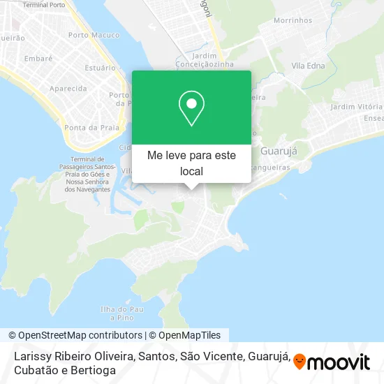 Larissy Ribeiro Oliveira mapa