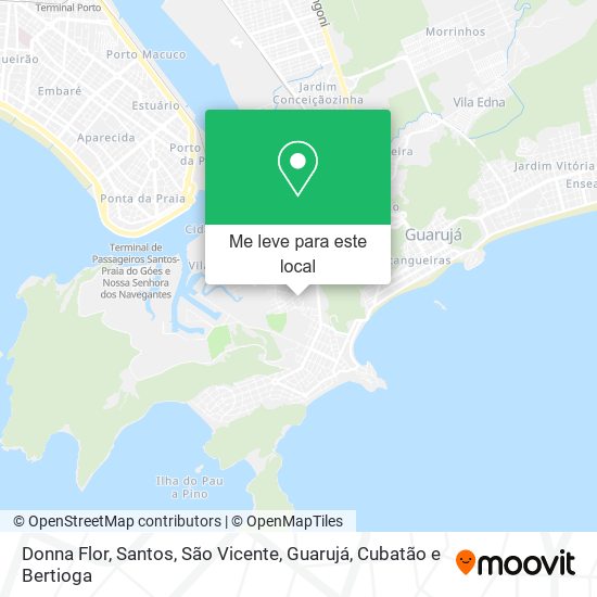 Donna Flor mapa