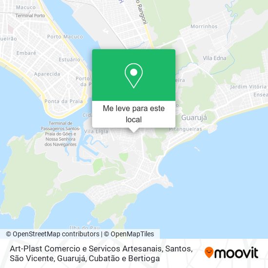 Art-Plast Comercio e Servicos Artesanais mapa