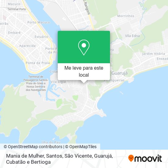 Mania de Mulher mapa