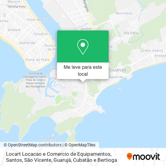 Locart Locacao e Comercio de Equipamentos mapa