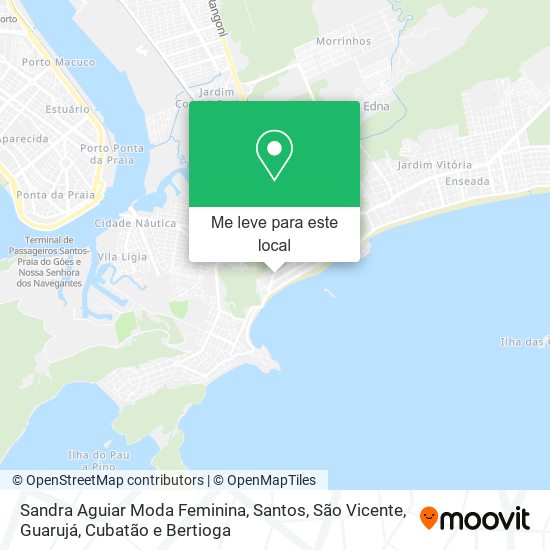 Sandra Aguiar Moda Feminina mapa