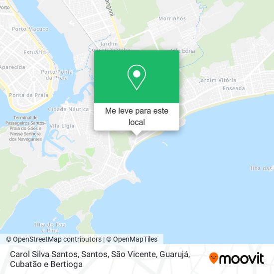 Carol Silva Santos mapa