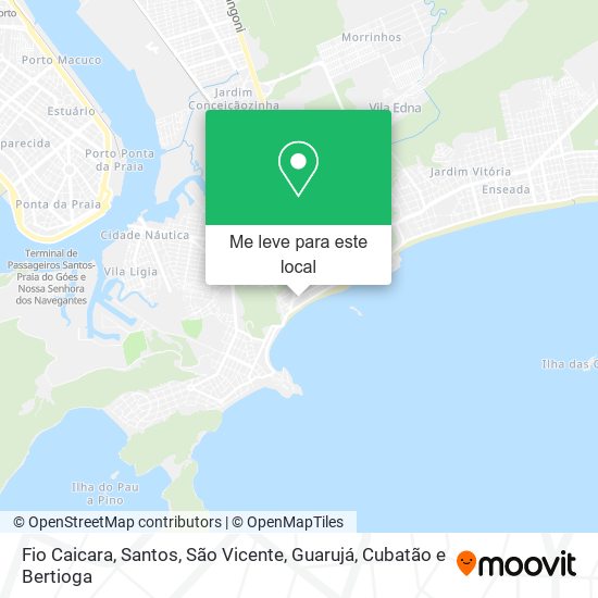 Fio Caicara mapa