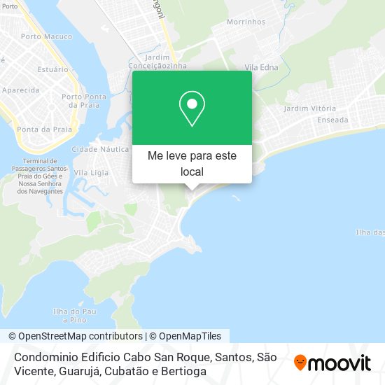 Condominio Edificio Cabo San Roque mapa