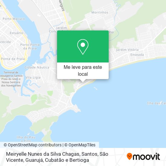 Meiryelle Nunes da Silva Chagas mapa