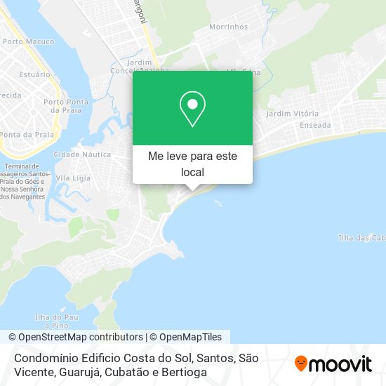 Condomínio Edificio Costa do Sol mapa