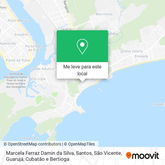 Marcela Ferraz Damin da Silva mapa