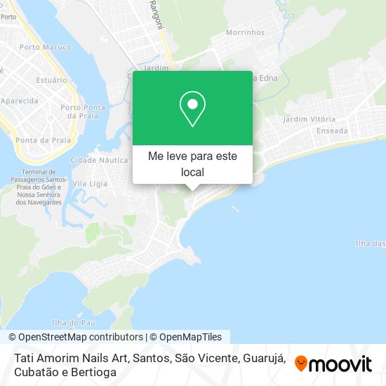 Tati Amorim Nails Art mapa