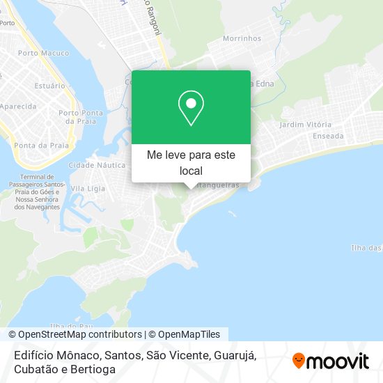 Edifício Mônaco mapa