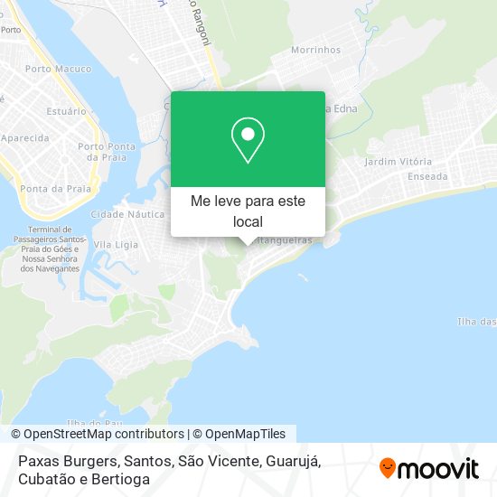 Paxas Burgers mapa