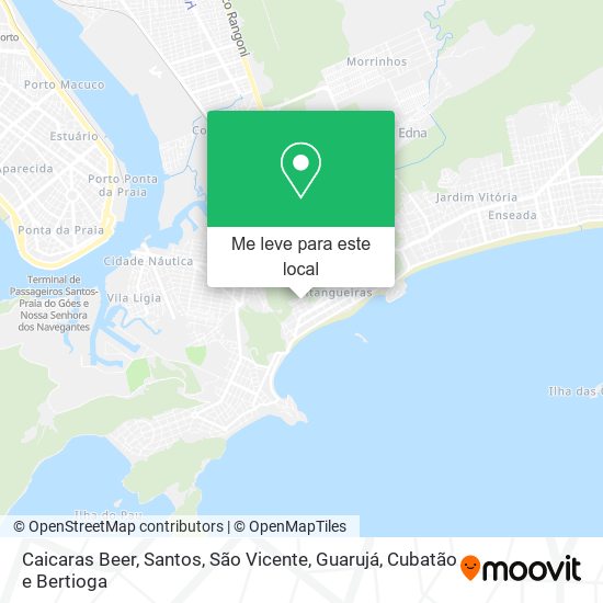 Caicaras Beer mapa