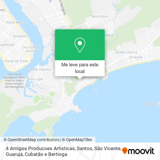 4 Amigos Producoes Artisticas mapa