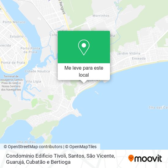 Condomínio Edificio Tívoli mapa