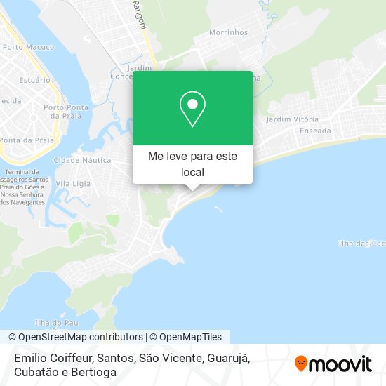 Emilio Coiffeur mapa