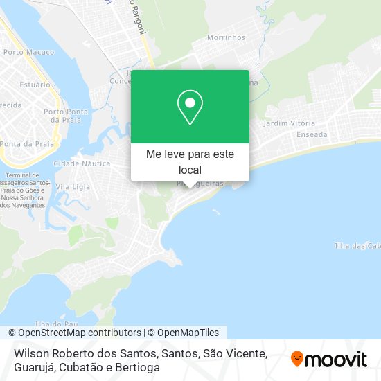 Wilson Roberto dos Santos mapa