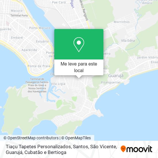 Tiaçu Tapetes Personalizados mapa