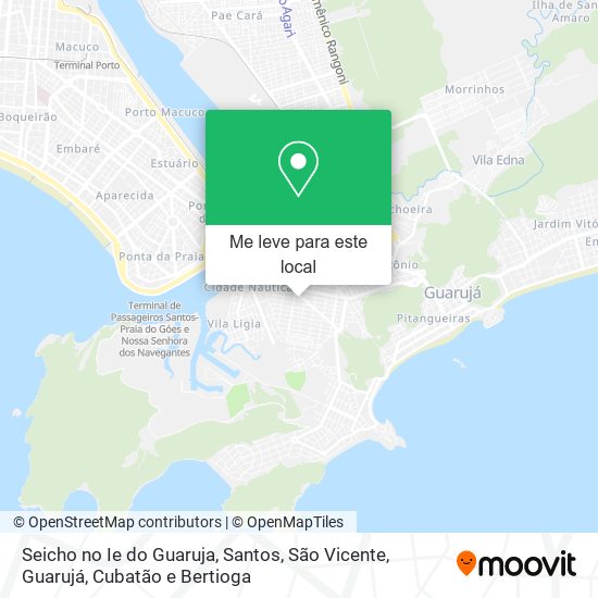 Seicho no Ie do Guaruja mapa