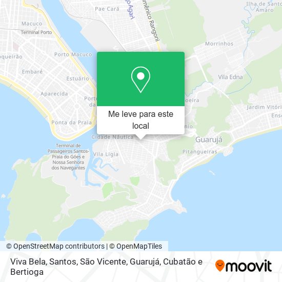 Viva Bela mapa