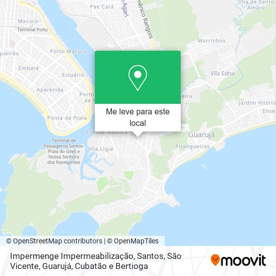 Impermenge Impermeabilização mapa