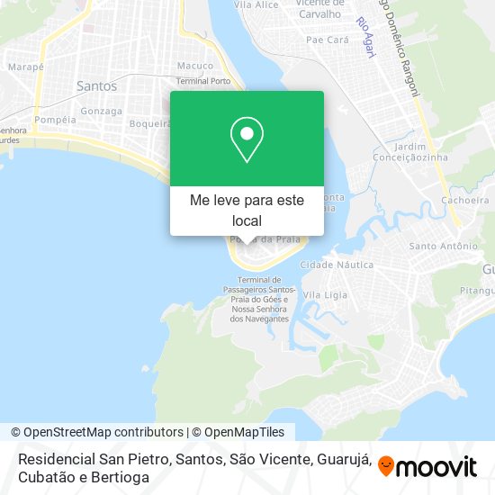 Residencial San Pietro mapa