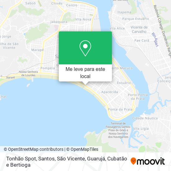 Tonhão Spot mapa