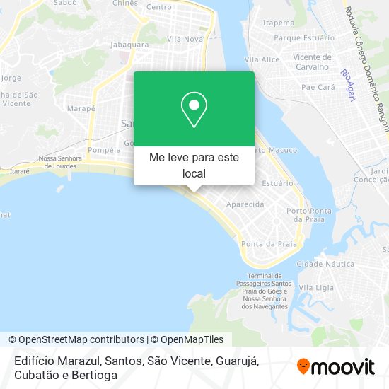 Edifício Marazul mapa
